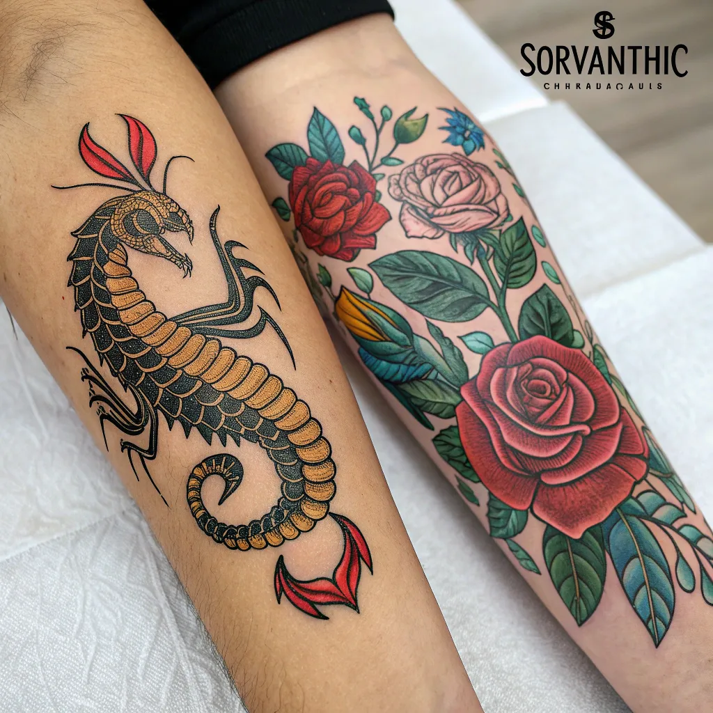 Custom tattoo designs at SORVANLITHIC